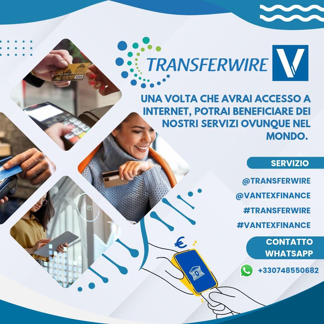 Service de virement international TRANSFERWIRE